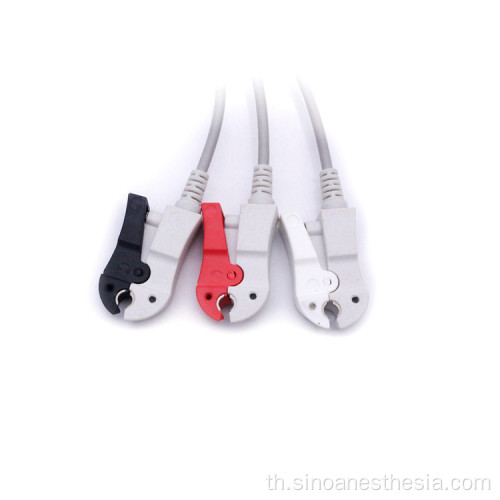 ECG Trunk Cable 5Lead Snap สายไฟ ECG Lead